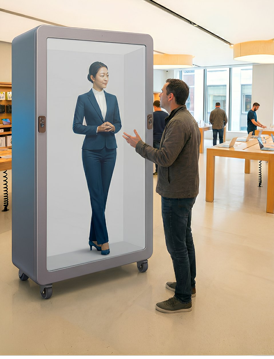 86' Holobox - Large interactive display